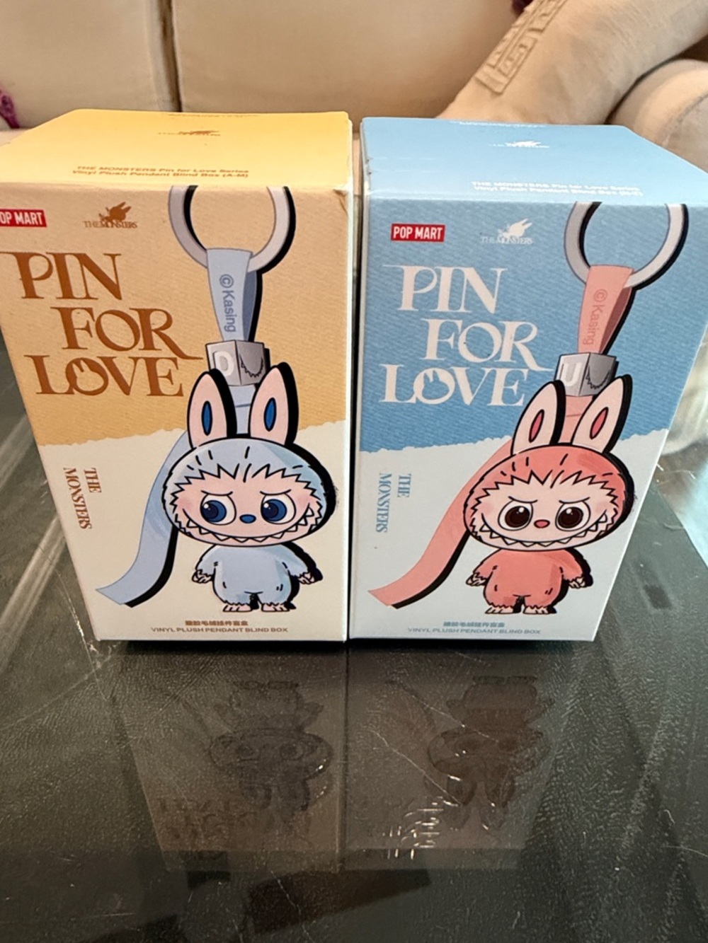 The Monsters 'Pin For Love' Vinyl Plush Pendant Blind Box